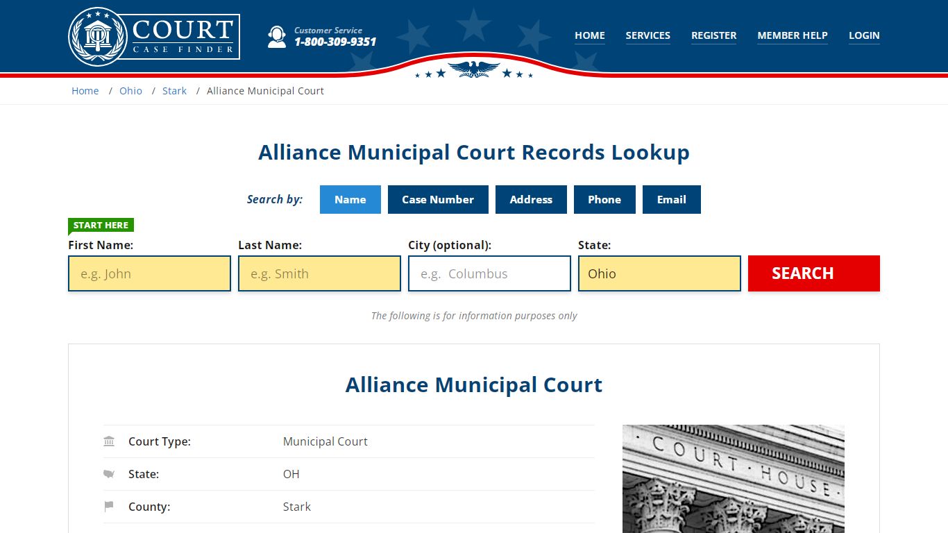 Alliance Municipal Court Records | Alliance, Stark County, OH Court ...